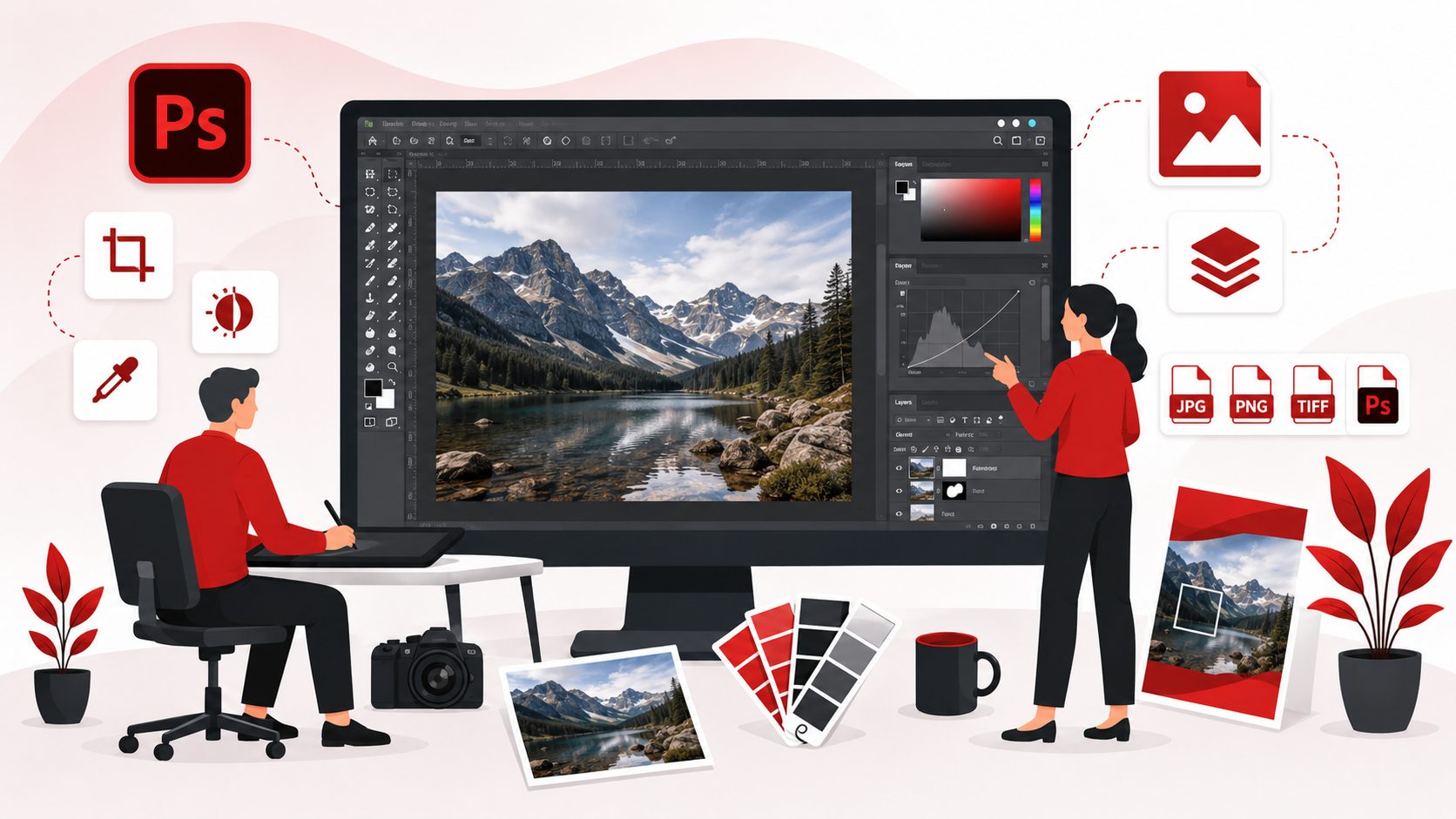 Adobe Photoshop – základní úprava fotografií