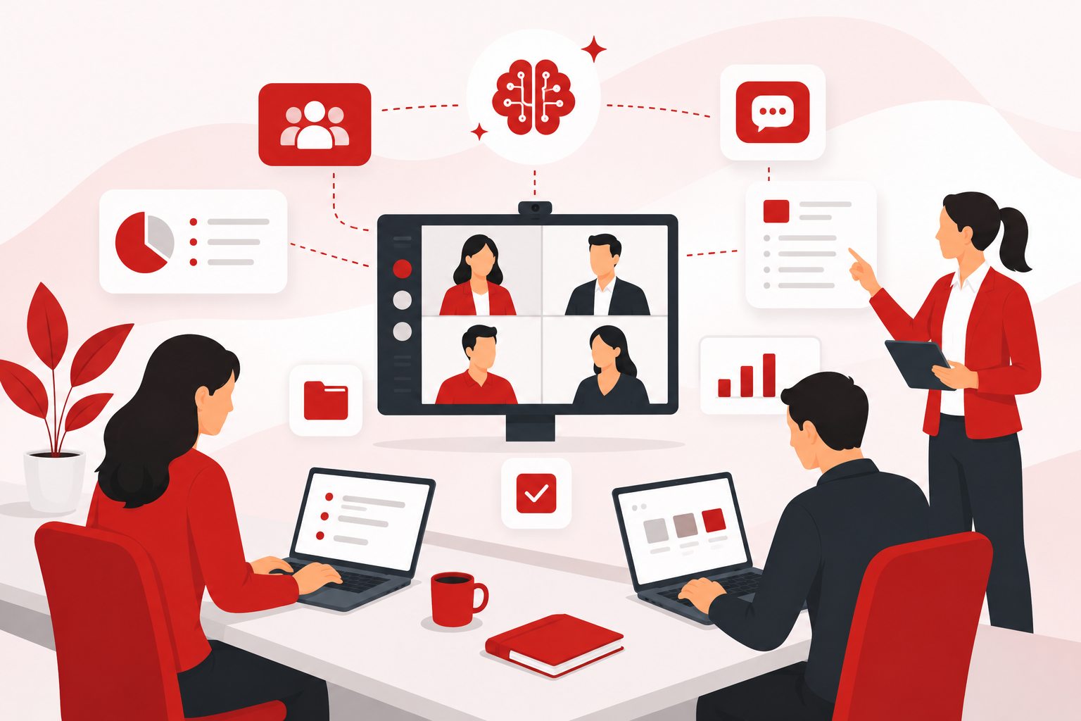 AI v Microsoft Teams pro efektivní spolupráci