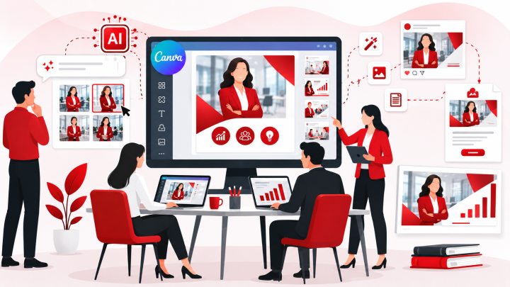 Canva a AI pro marketingové materiály