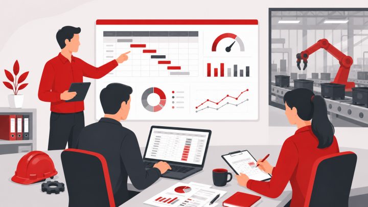 Excel pro výrobu, plánování a reporting