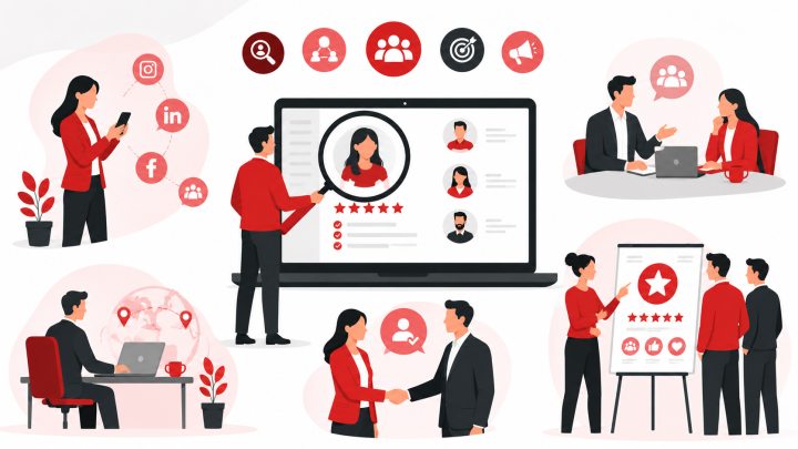 Moderní metody náboru, sociální sítě a headhunting 
